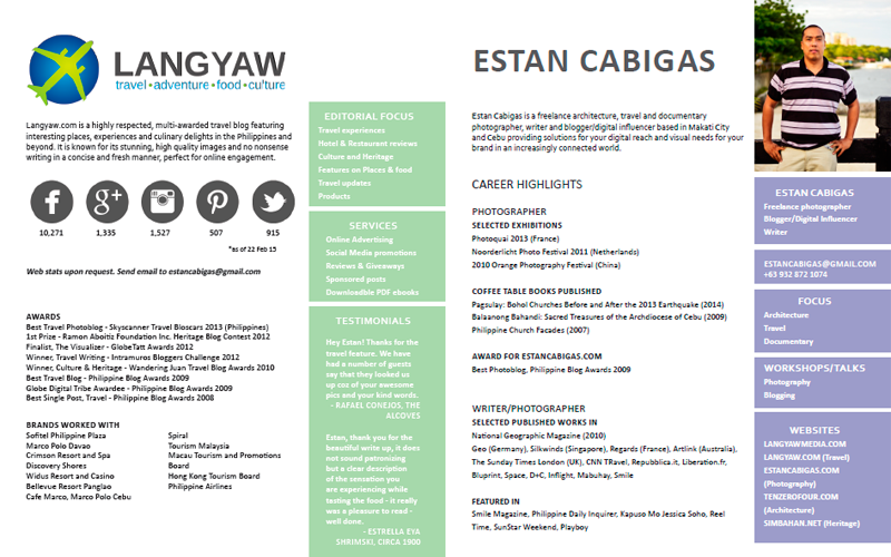 Want to work with Langyaw Media? Download this media kit. For stats, send an email. 