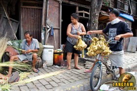 After being cooked, its now time for distribution to many foodstalls along V. Rama Ave.