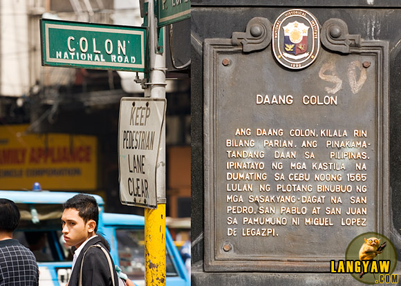 Historic Colon St. is the oldest street in the Philippines