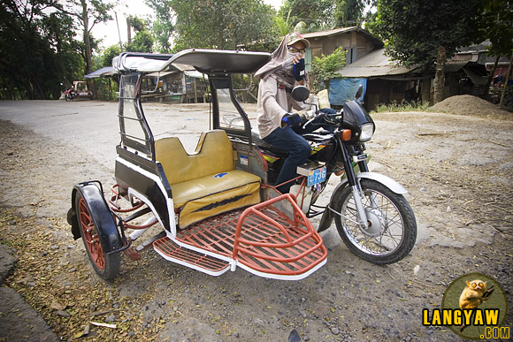 A rather unusual tricycle in Passi