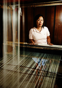 aklan pina handloom weaving