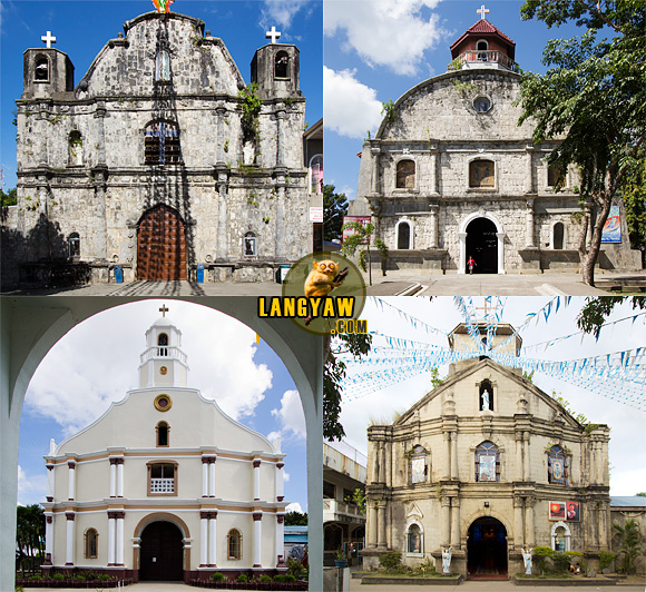 The still existing four old churches of Quezon province's Bondoc Peninsula