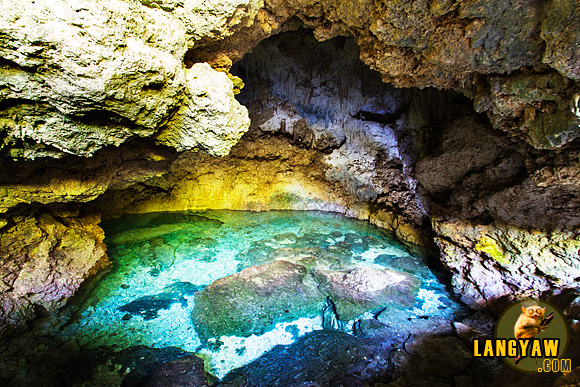 The beautiful Combento Cave Pool
