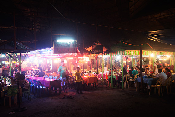 Larsians is a popular food place usually of the barbecue kind