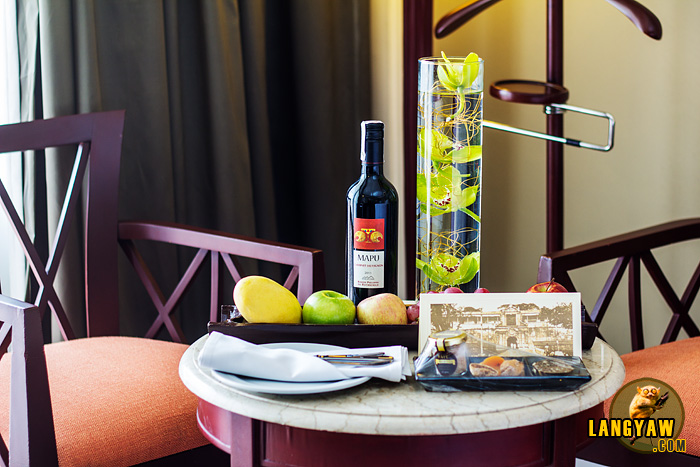 At Sofitel's Luxury Room Club MillÃ©sime, be prepared to be surprised. Even welcomes are unexpectedly great!