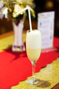 Cafe Marco's delicious eggnog, a real Christmas treat!