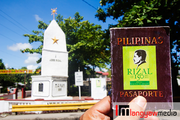 The Rizal monument as part of the Rizal Heritage trail