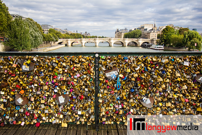 Padlocks at Pont des Arts