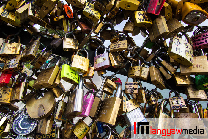 Padlocks at Pont des Arts