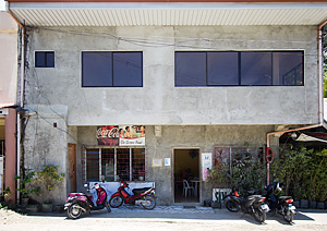 Facade of the building where Six Sisters Food is currently housed