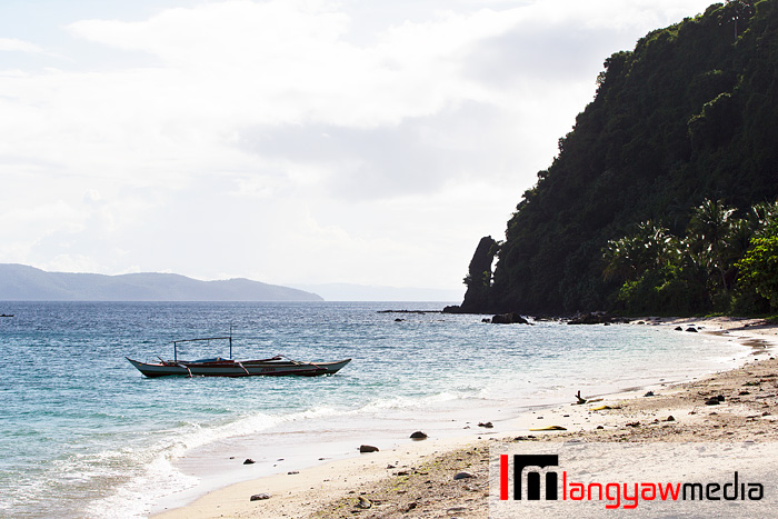 At the far end of Abak Beach is this phallus like rock formation