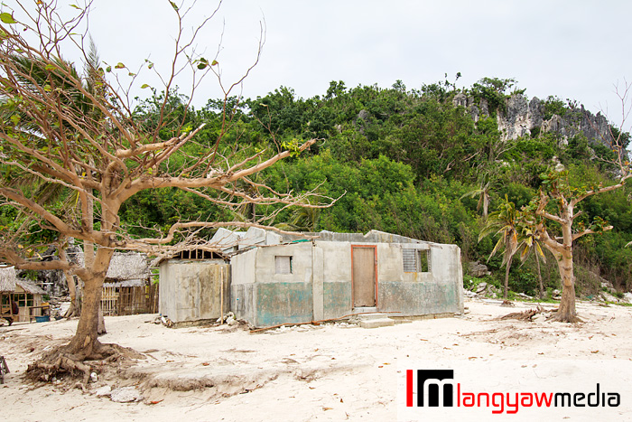 The damage wrought by Supertyphoon Yolanda (Haiyan) making its mark in the islands