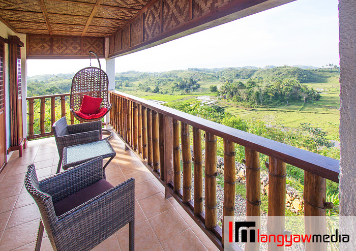 Just a stunning view of the countryside at our villa's veranda