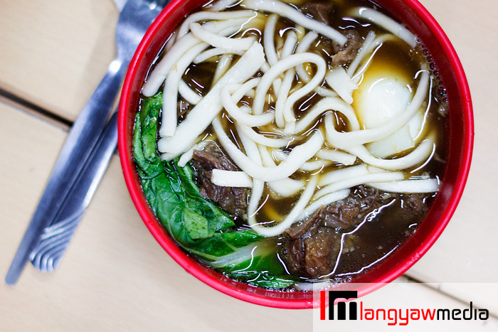 My beef noodle soup! It's good for dinner or a late evening snack