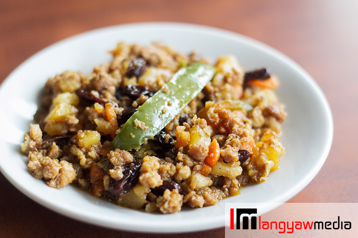 Another delicious dish, giniling (ground meat)
