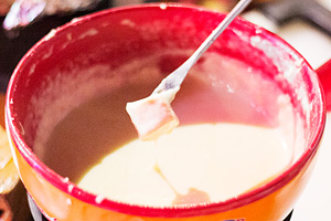 Cheese fondue