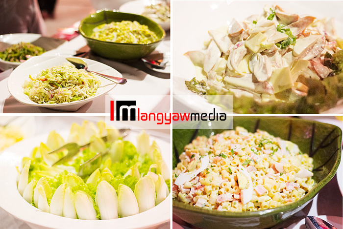 Different kinds of salads