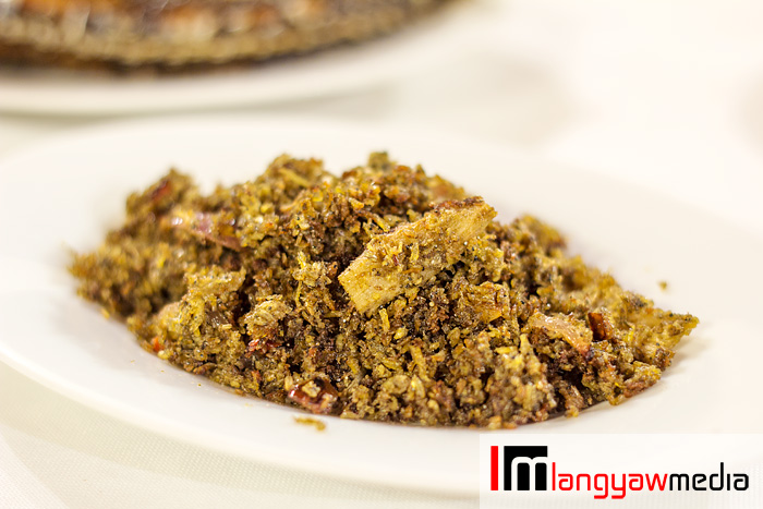 Ginisang sinarapan (sauteed sinarapan) - well flavored, and goes well with hot rice