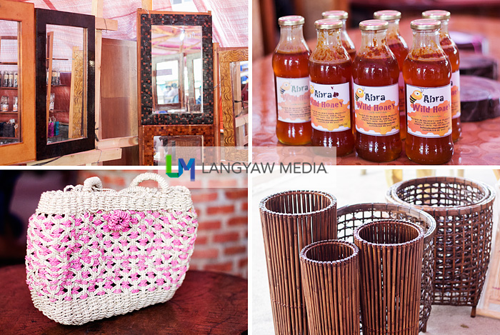 Honey and handicrafts made by Abrenians from readily available materials