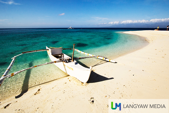 Sumilon's sandbar is just one of three pristine and beautiful beaches around the island