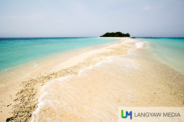 The less visited Little Sta. Cruz Island off Zamboanga City, just near the bigger Sta. Cruz Island famous for its 'pink' sand