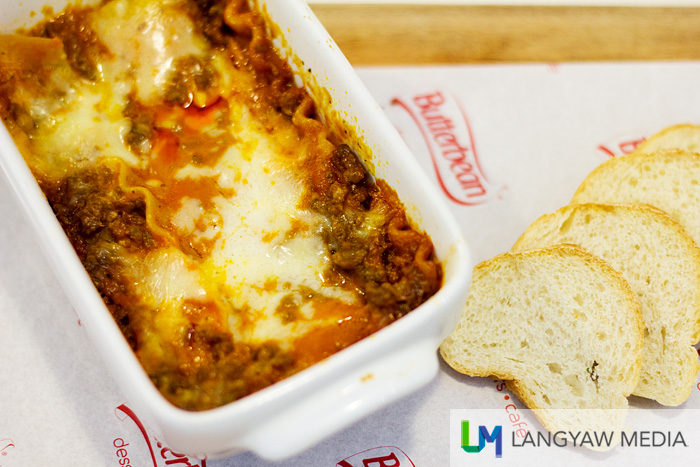 Butterbean's lasagna is so good!