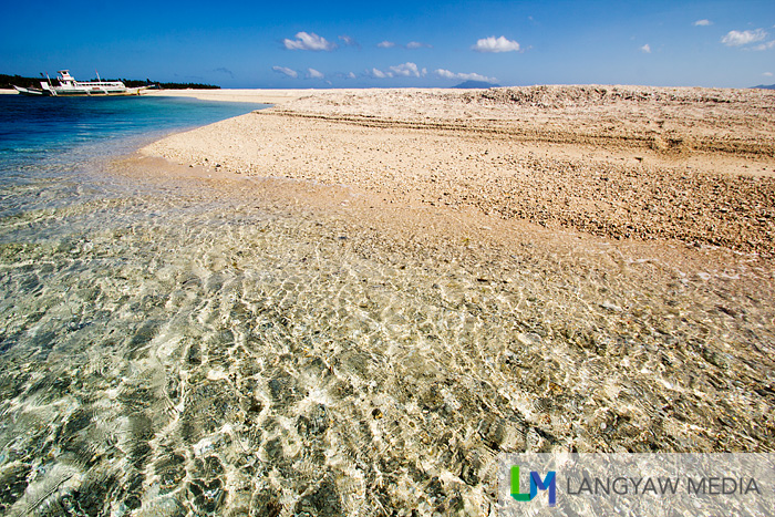 Pristine and crystal clear water