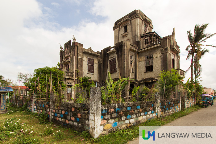 A rare and beautiful but already abandoned art deco house called the Morales Ruins built in 1937 purportedly designed by a National Artist for Architecture