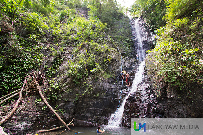 Second and third level of the waterfalls