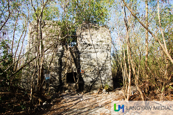 The 19th century moro watch tower which is part of the telegraphic watchtowers in southeastern Cebu
