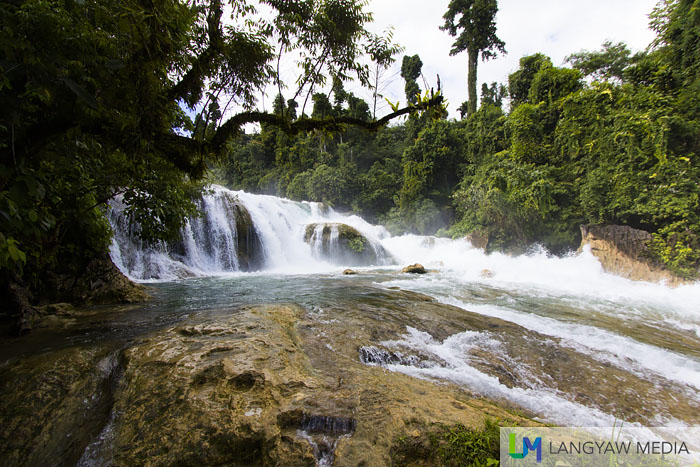 Portion of the Aliwagwag Falls in Cateel