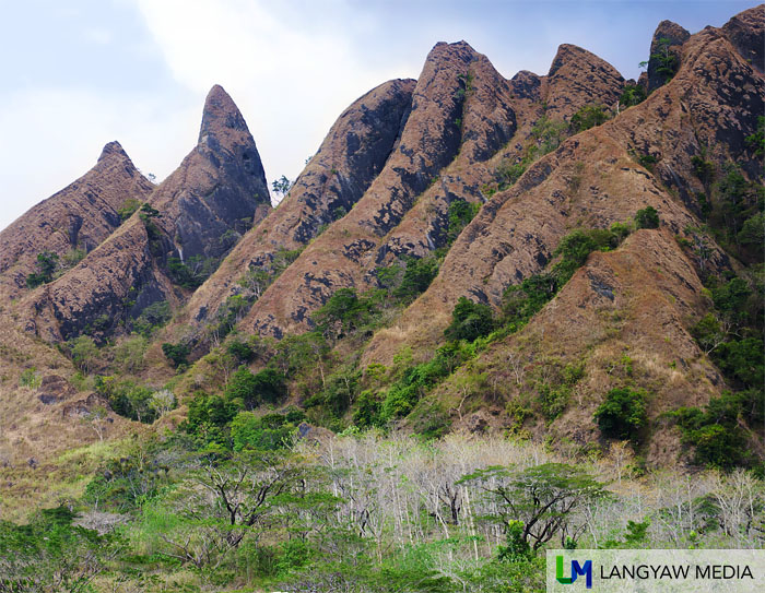 Jagged Hagdanan Peak in San Jose, Mindoro Occidental