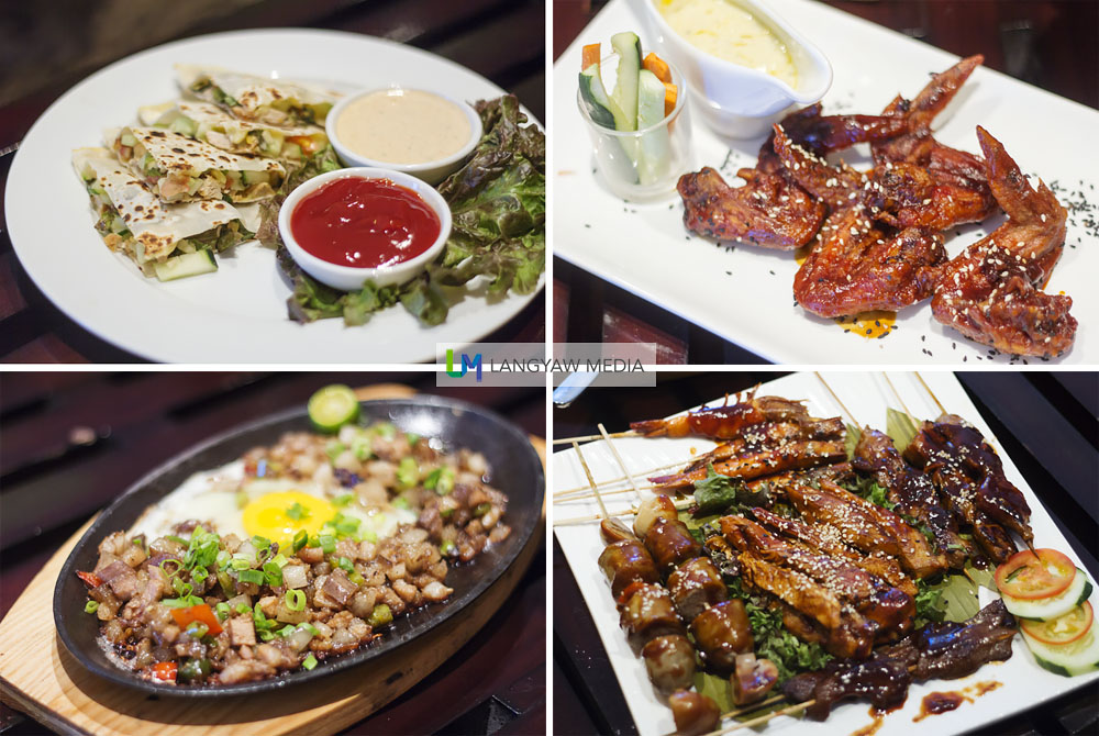 Quest Hotel's bar chow and finger food is diverse yet filling. Although the sisig can still be improved, the barbecue platter was just so good to miss. Meat is tender and flavorful while I enjoyed the wings. The blue cheese dip was the perfect accompaniment to the burgers!