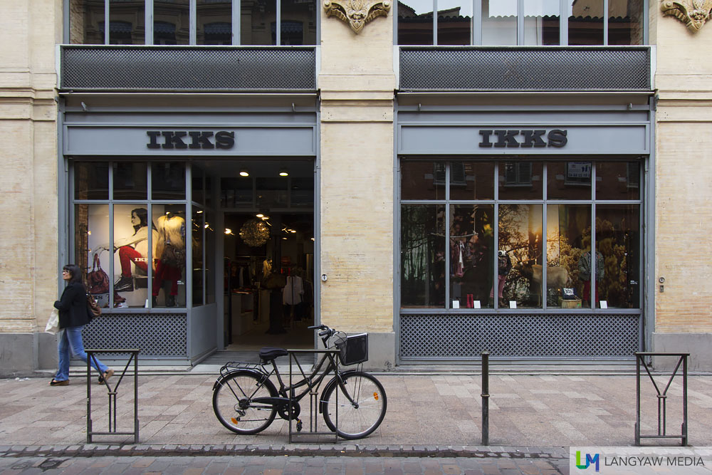 IKKS shopfront in one of the streets of the city