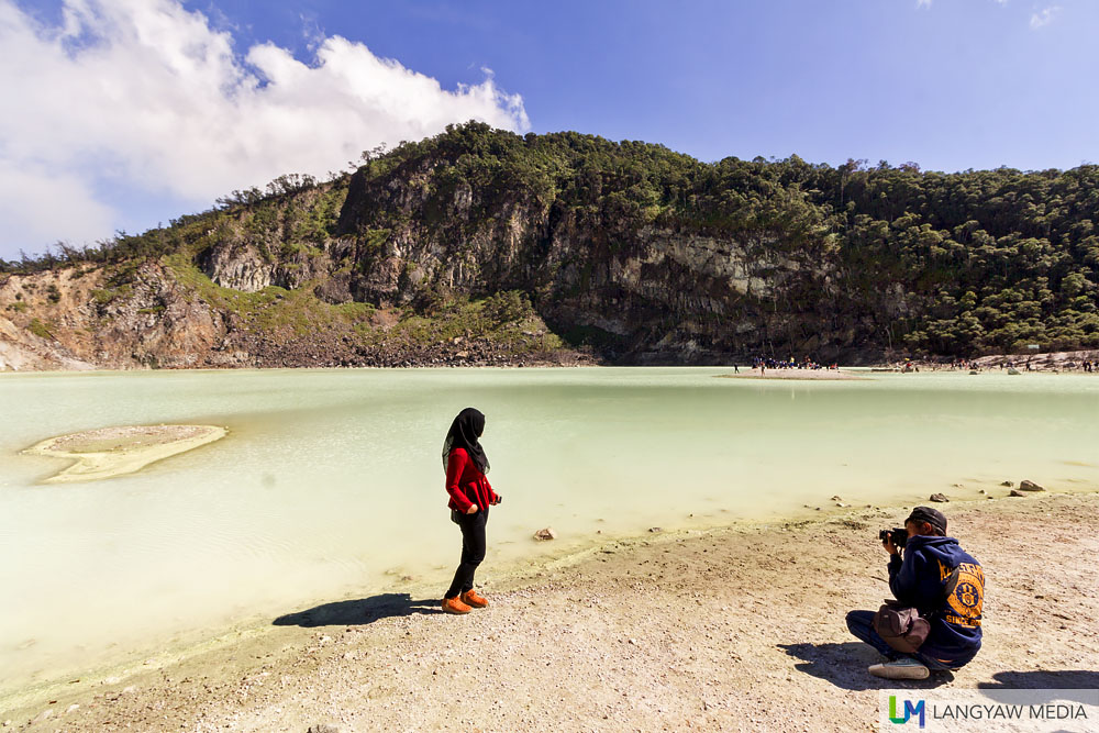 The place is popular for selfies and visitor photos