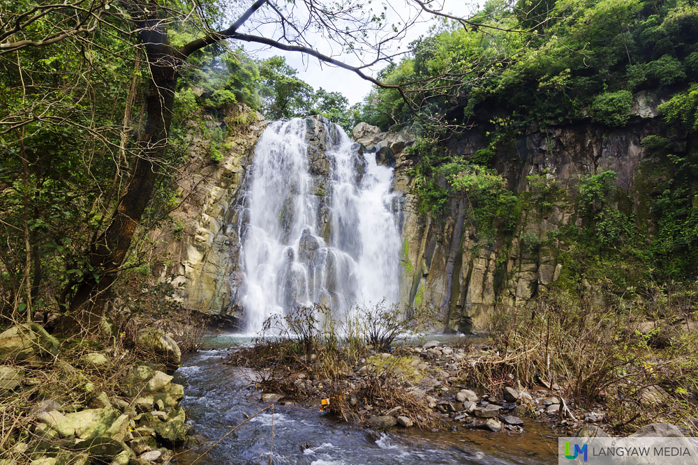 This sight just greets you when you come up face to face with Pantoc Falls in San Quintin, Abra