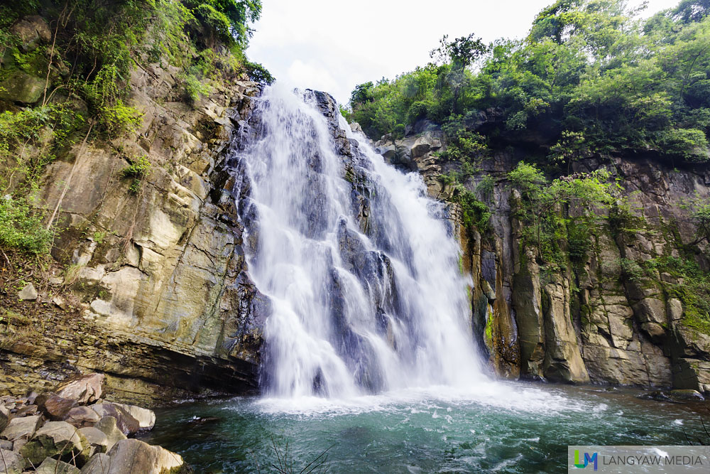 Majestic and beautiful, Pantoc waterfall in Abra up close