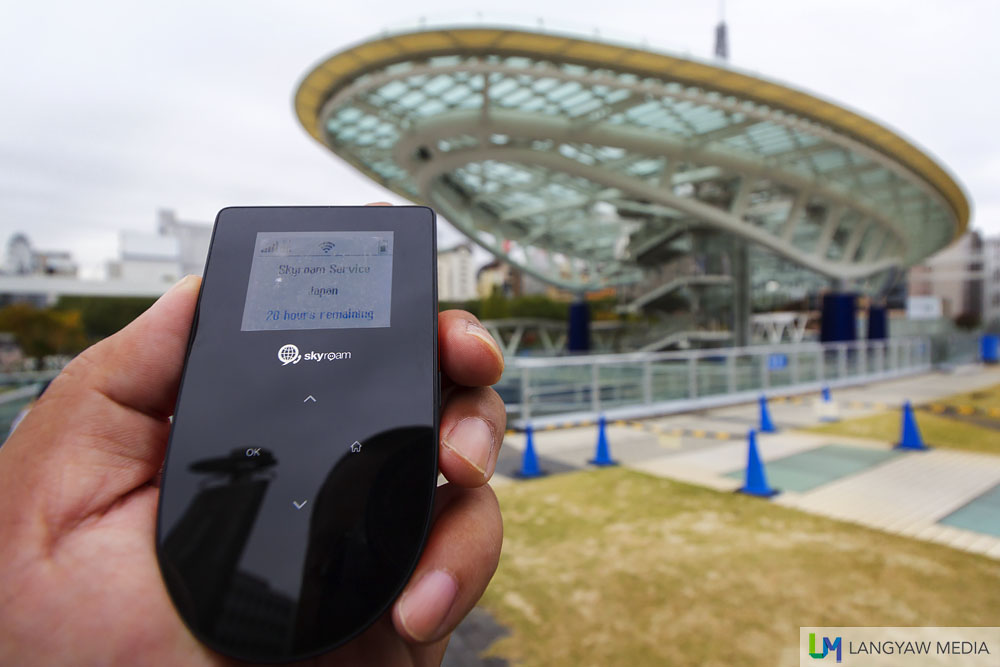 Skyroam, a reliable pocket wifi in Japan