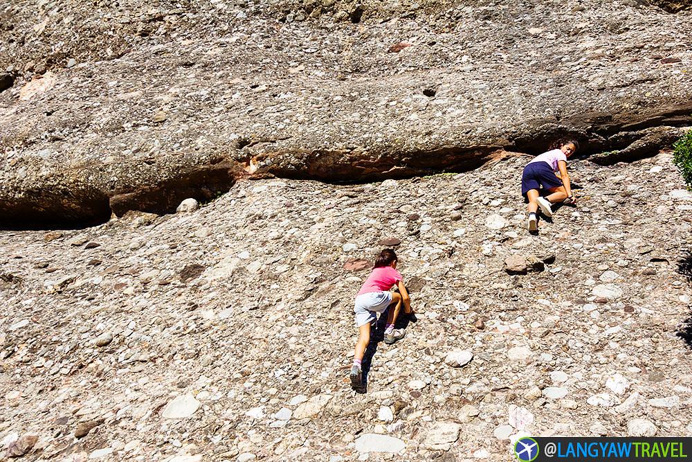 hiking in Montserrat