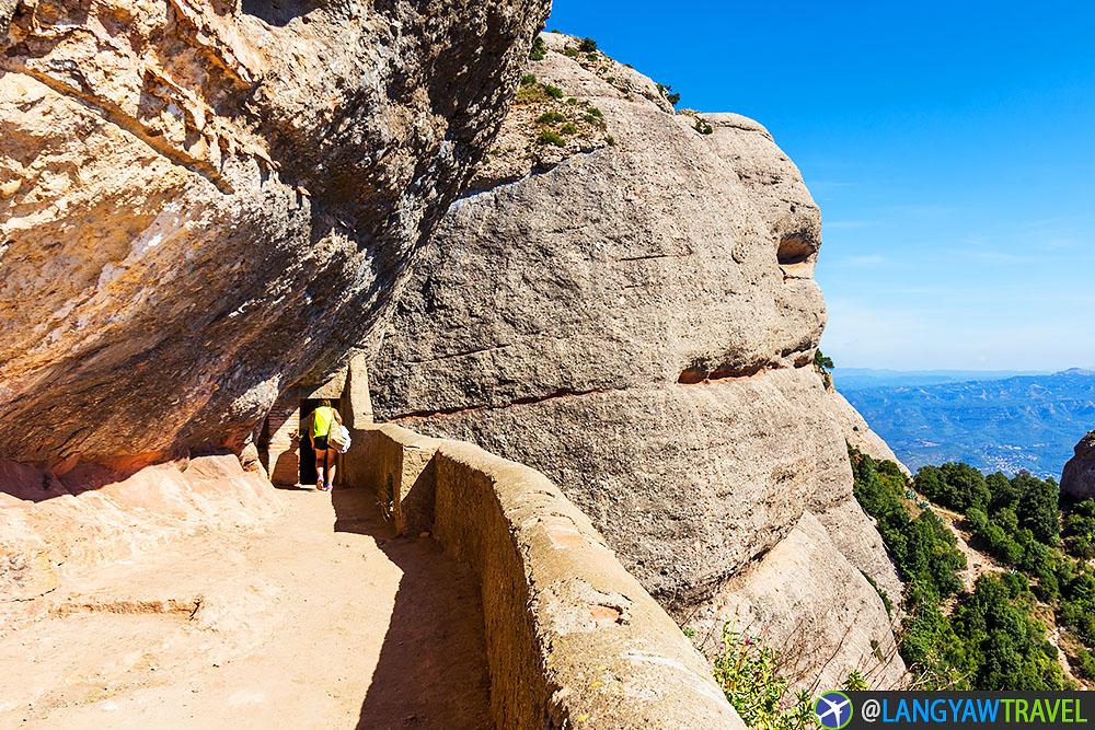 hiking in Montserrat